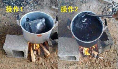 土工膜膠粘法